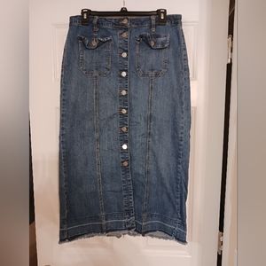 Earl jeans denim skirt